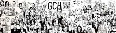 A Caricature of GCH team
