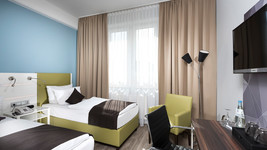 Best Western Hotel Dortmund Airport twin bed room