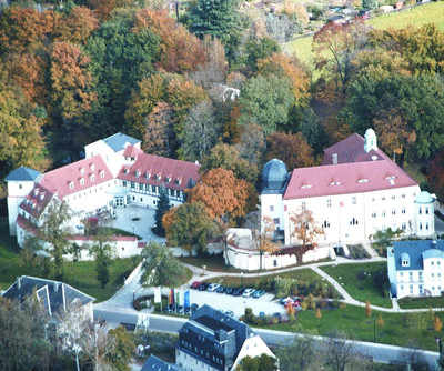 Hotel Schloss Schweinsburg Luftaufnahme